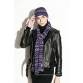 warm acrylic knit scarf with low price